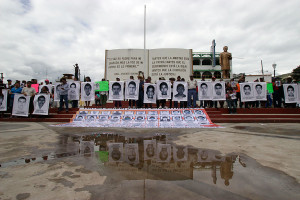 Ayotzinapa Presente. Photo by: Brenda Burgoa